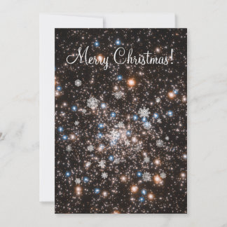 Carte de Noël Starry Snowy personnalisable