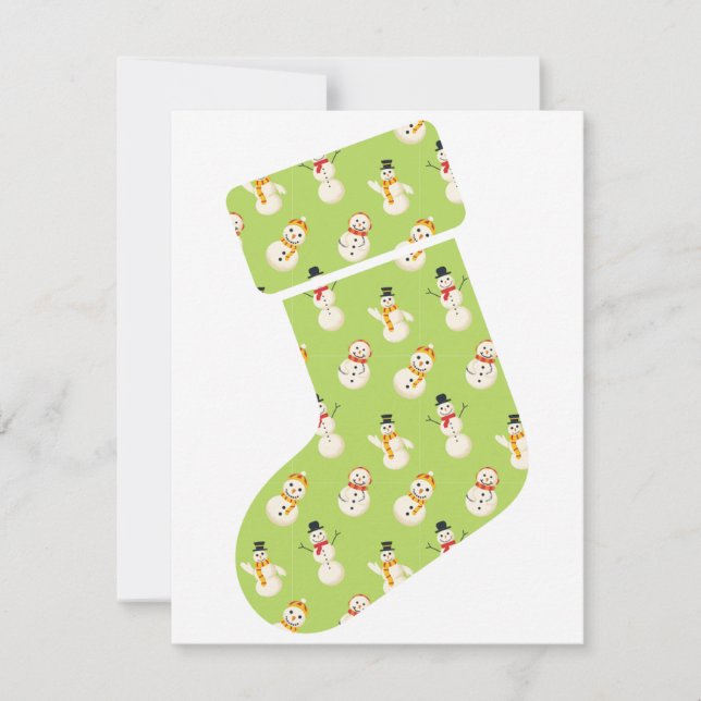 Carte de Noël stockée (Devant)