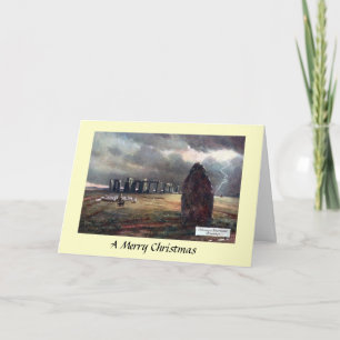 Carte de Noël - Stonehenge, Wiltshire