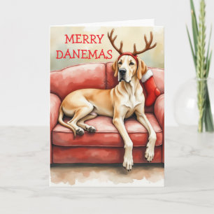 Carte de Noël Stunning Great Dane