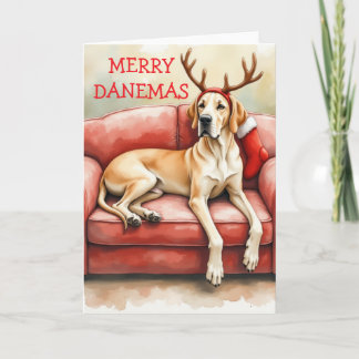 Carte de Noël Stunning Great Dane