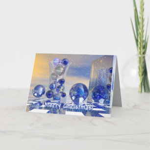 Carte de Noël surréaliste Joyeux