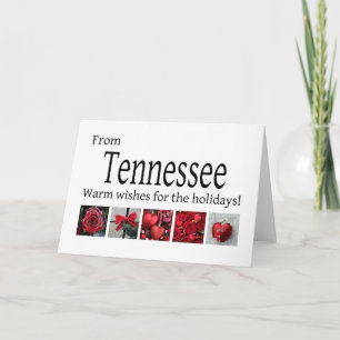 Carte de Noël Tennessee, préciser