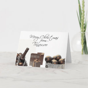 Carte de Noël Tennessee, préciser