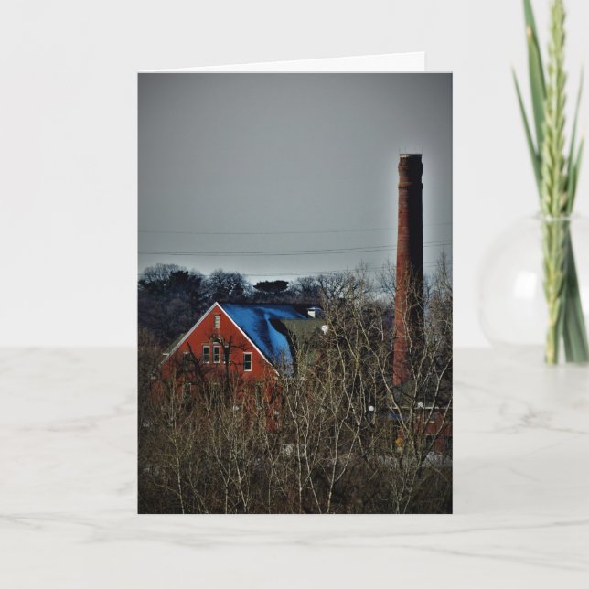 Carte de Noël "Territoire des vétérans" (Devant)