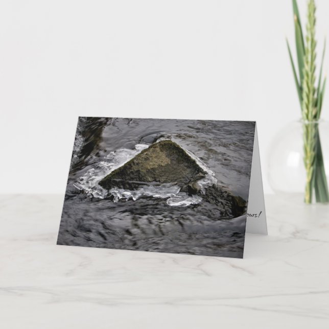 Carte de Noël "The Living Rock" (Devant)