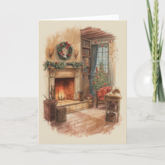 Carte de Noël - Tous les Joys de la saison apporte (Devant)