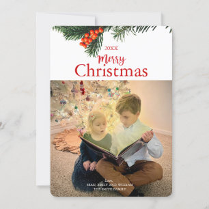 Carte de Noël traditionnelle Wareath