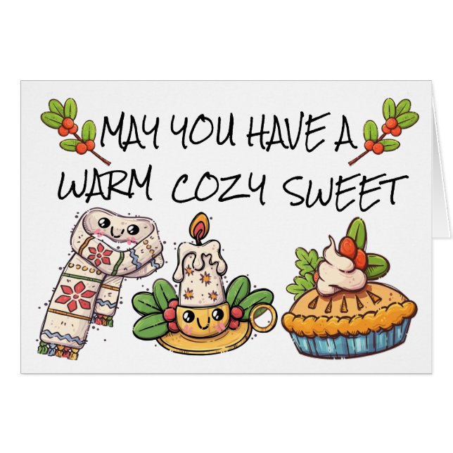 Carte de Noël trop mignonne (Devant Horizontal)