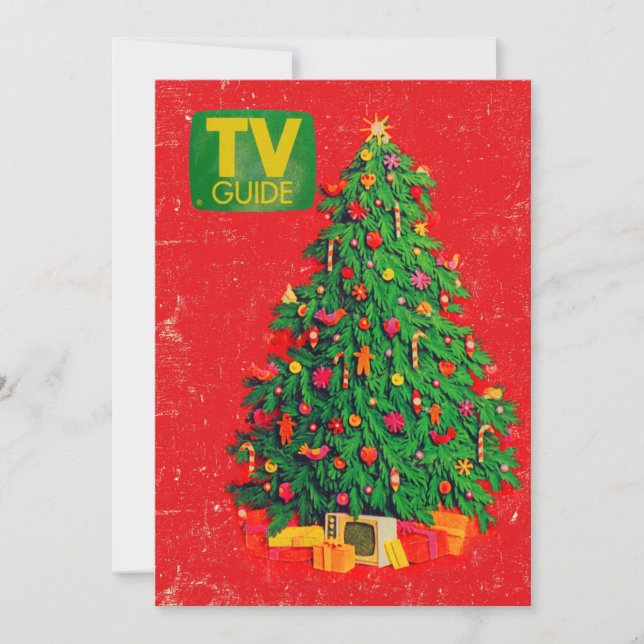 Carte de Noël TV (Devant)