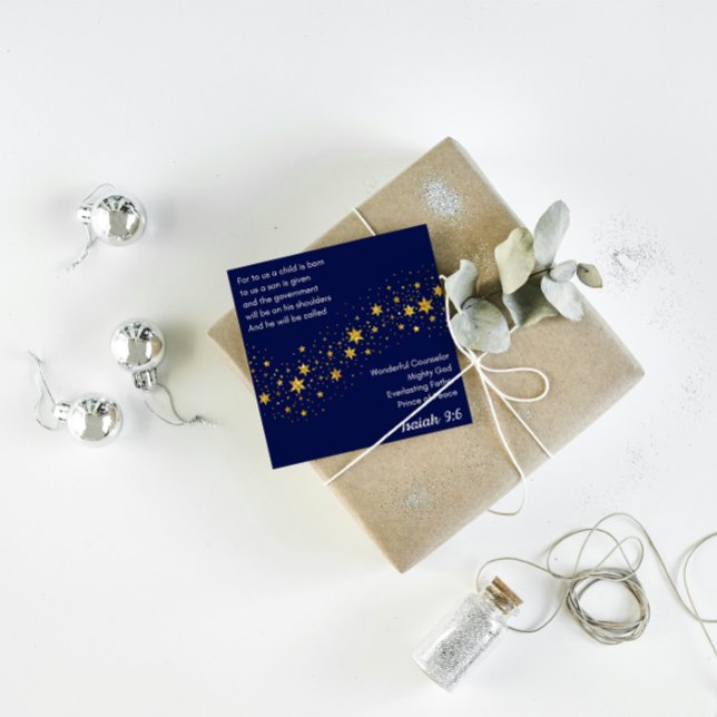 Carte de Noël : un Fils nous est donné (Créateur téléchargé)