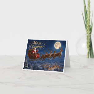 carte de Noël unique