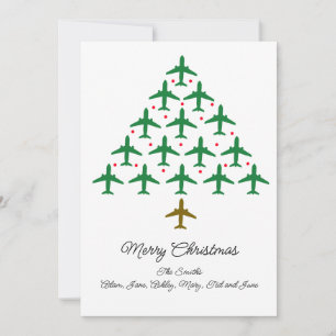 Carte de Noël Up and Aaway