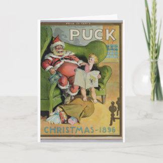 Carte de Noël utilisant la couverture du magazine
