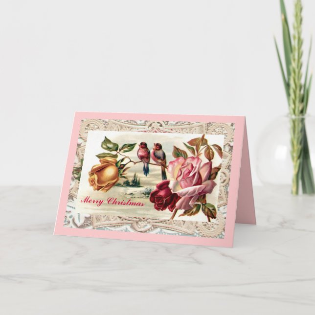 Carte de Noël Victoriana (Devant)