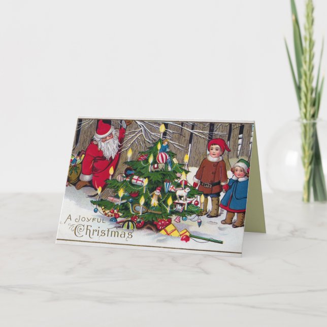 Carte de Noël victorienne (Devant)