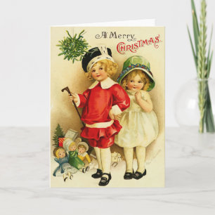 Carte de Noël Vintage