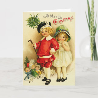 Carte de Noël Vintage