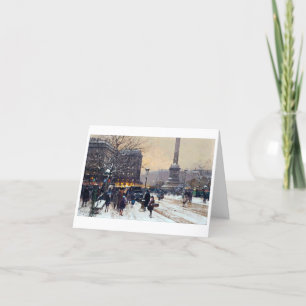 Carte de Noël Vintage