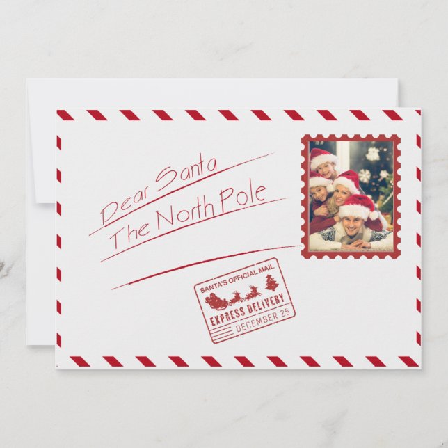 Carte de Noël Vintage (Devant)