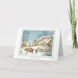 Carte de Noël Vintage