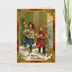 Carte de Noël Vintage