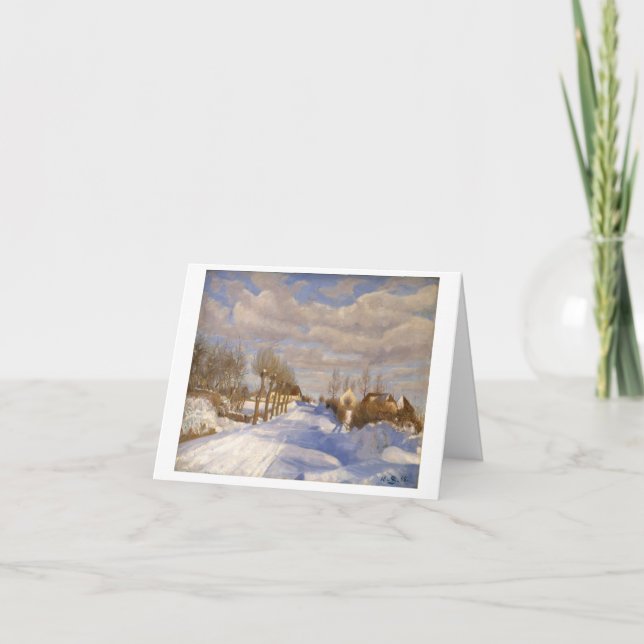 Carte de Noël vintage (Devant)