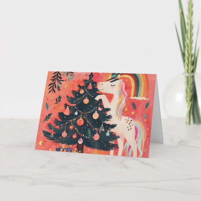 Carte de Noël Vintage (Devant)