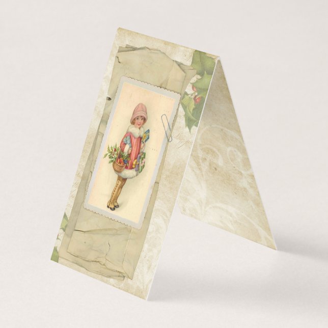 Carte de Noël vintage (Front)
