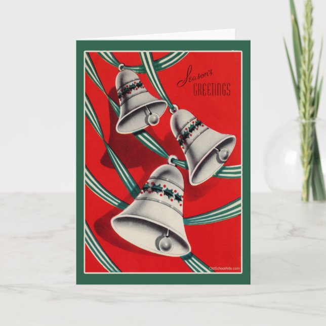 Carte de Noël Vintage (Devant)