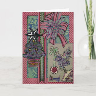 Carte de Noël vintage