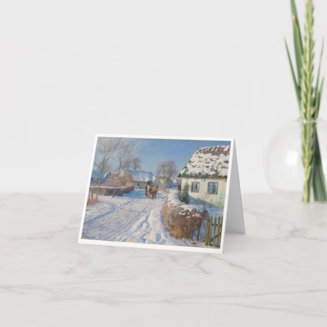 Carte de Noël Vintage (Devant)