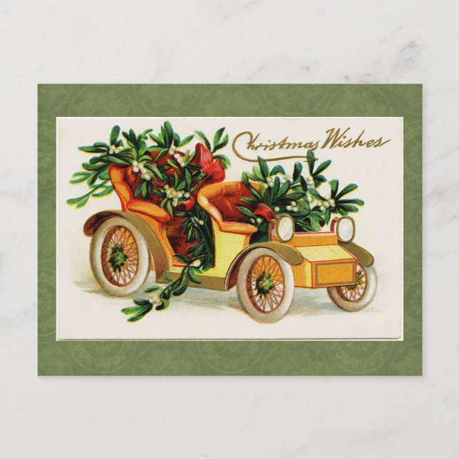 Carte de Noël vintage (Devant)