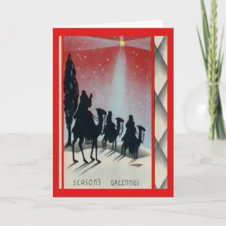 Carte de Noël Vintage