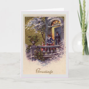 Carte de Noël Vintage