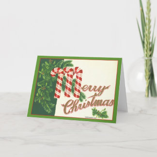 Carte de Noël Vintage