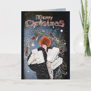 Carte de Noël Vintage