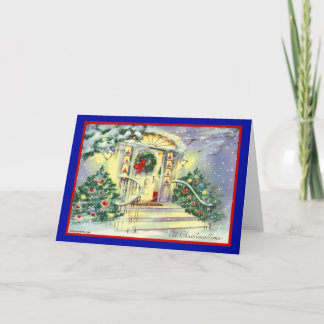 Carte de Noël Vintage
