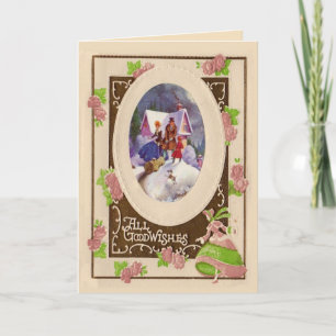 Carte de Noël Vintage