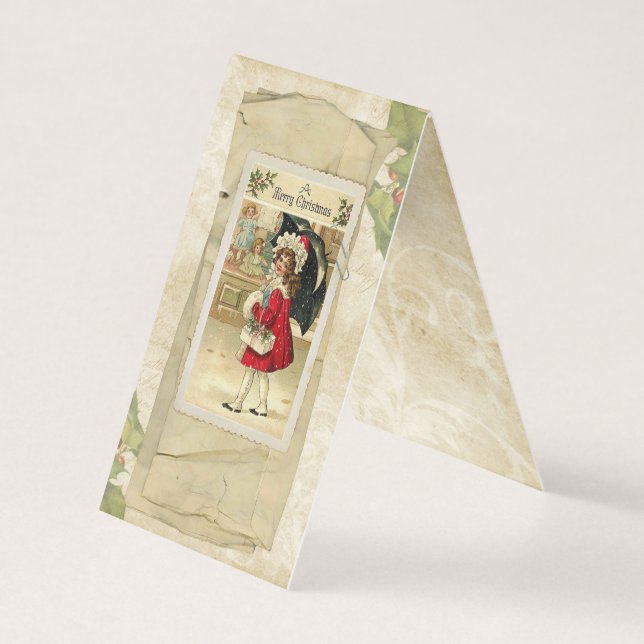 Carte de Noël Vintage (Front)