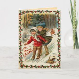 Carte de Noël vintage
