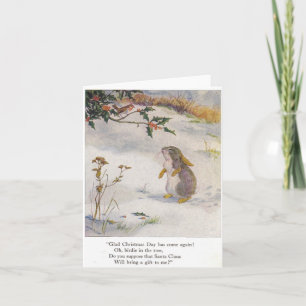 Carte de Noël vintage