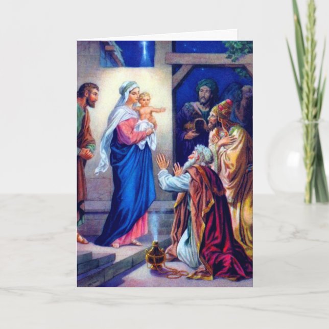 Carte de Noël Vintage 2 (Devant)