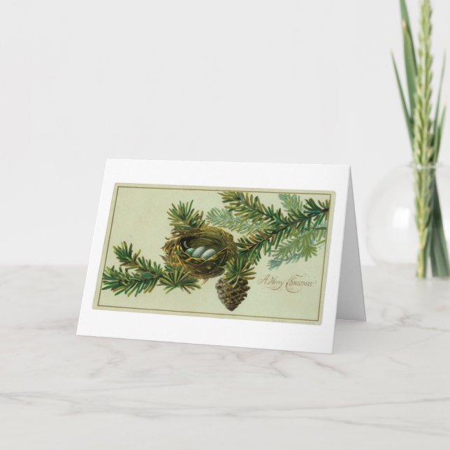 Carte de Noël vintage #7 (Devant)