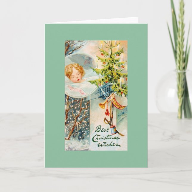 Carte de Noël Vintage Christmas Dreams (Devant)