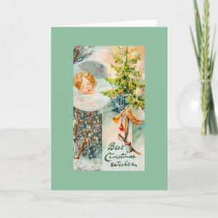 Carte de Noël Vintage Christmas Dreams