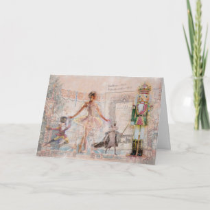 Carte de Noël Vintage "Le Casse-Noisette"