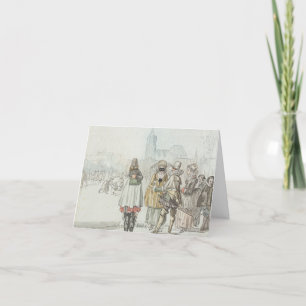 Carte de Noël Vintage THE WINTER KING (1766)