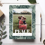 Carte de Noël Vintage verte<br><div class="desc">Carte de Noël Vintage verte</div>