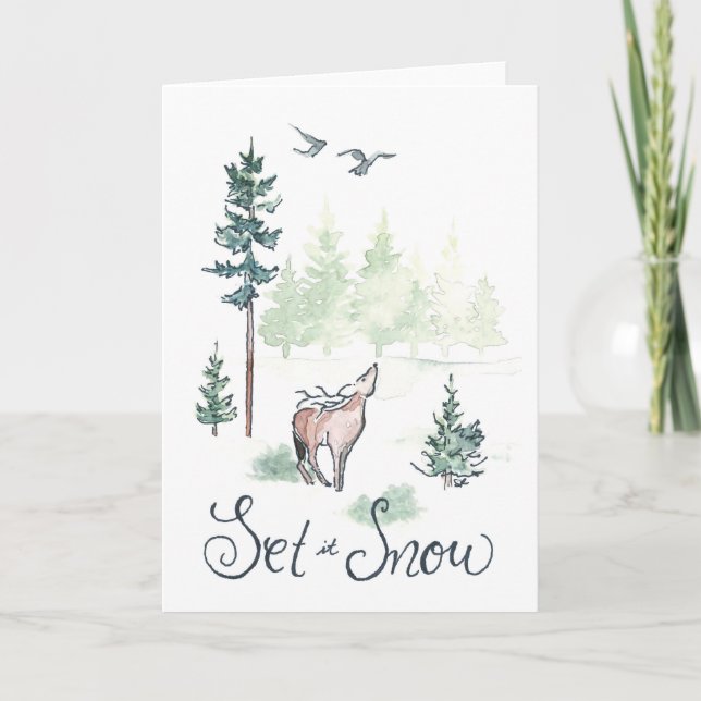 Carte de Noël Waterton (Devant)